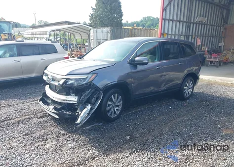 2021 Honda Pilot Awd Ex из США, поврежденный, VIN 5FNYF6H36MB038844